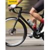 imageLamicall Bike Water Bottle Holder  12 Oz Ultralight ampamp Sturdy Bike Cup Holder Bicycle Drink Cage Cycling Bike Water Bottle Cage with Screw Tool for 275394quot Diameter BottlesGray