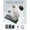 imageLamicall Magnetic Phone Grip Holder for Magsafe  098quot Expand Soft Loose Strap Easy Push Open Finger Grip Smooth 360 Rotation Ring Stand for iPhone 16 15 14 Pro Max Plus Mag Safe Accessory