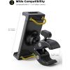 imageLamicall Tablet Holder Mount for Peloton  Tablet Clamp for Indoor Bike Treadmill Exercise Bicycle Clamp for iPad ProAirMini and 47129quot TabletBlack