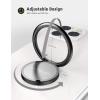 imagePhone Ring Holder Grip Stand  Lamicall Matte Surface Polished Metal Ring Finger Grip Kickstand Work with Magnetic Car Mount Hand Holder for iPhone 15 14 Pro Max Plus Smartphone Accessories