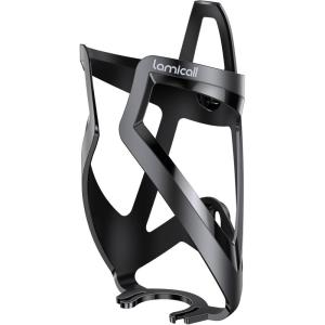 imageLamicall Bike Water Bottle Holder  12 Oz Ultralight ampamp Sturdy Bike Cup Holder Bicycle Drink Cage Cycling Bike Water Bottle Cage with Screw Tool for 275394quot Diameter BottlesBlack