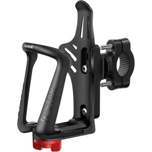 imageLamicall Bike Water Bottle Holder  for 2275quot Diameter Bottles for Handlebar ampamp Frame Motorcycle Cup Holder Bicycle Drink Cage with Screw Tool Fit Standard and Smaller Size Bottles2275 Bottles
