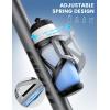 imageLamicall Bike Water Bottle Holder  Tracker Storage Adjustable Spring Design Bike Cup Holder Bicycle Drink Cage Cycling Bike Water Bottle Cage with Screws Tool for 228339quot Diameter Bottles