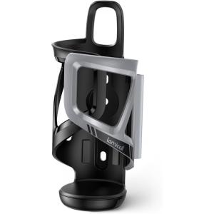 imageLamicall Bike Water Bottle Holder  Tracker Storage Adjustable Spring Design Bike Cup Holder Bicycle Drink Cage Cycling Bike Water Bottle Cage with Screws Tool for 228339quot Diameter Bottles