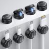 image8Pack Magnetic Cord Organizer Cable Clips  Lamicall CrystalClear Desk Cable Managment for Phone Charging Cord Strong Adhesive Wire Holder for Home Office Desk Nightstand Organizer Accessories